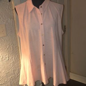 New direction sleeveless blouse